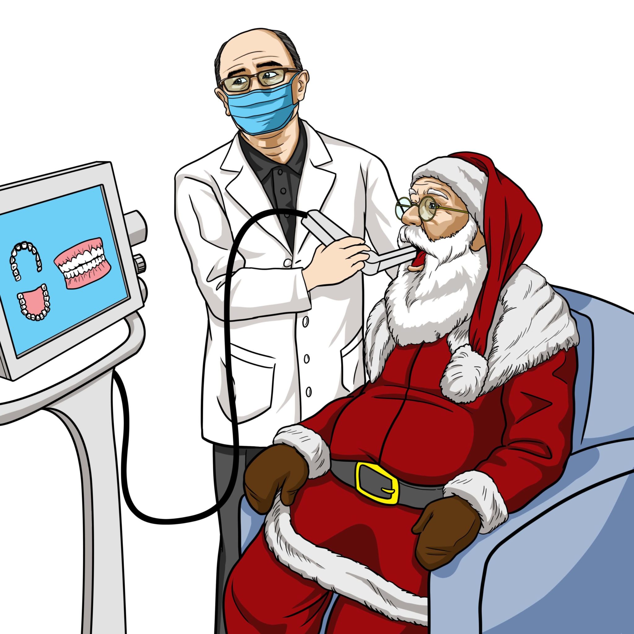 Dr. Nazari & Santa Don’t Let a Toothache Steal Christmas
